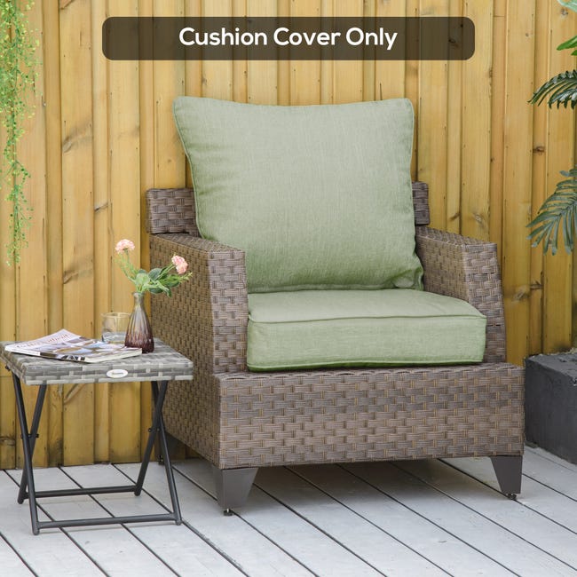 Spetebo Coussin avec dossier bas, 105 x 50 cm, tropical, chaise de jardin,  coussin