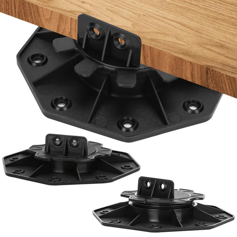 Base Di Livellamento Per Treppiede In Lega Di Alluminio 46x67mm - Piastra Panoramica Con Regolazione Fine ±5°, Filetto 3/8''