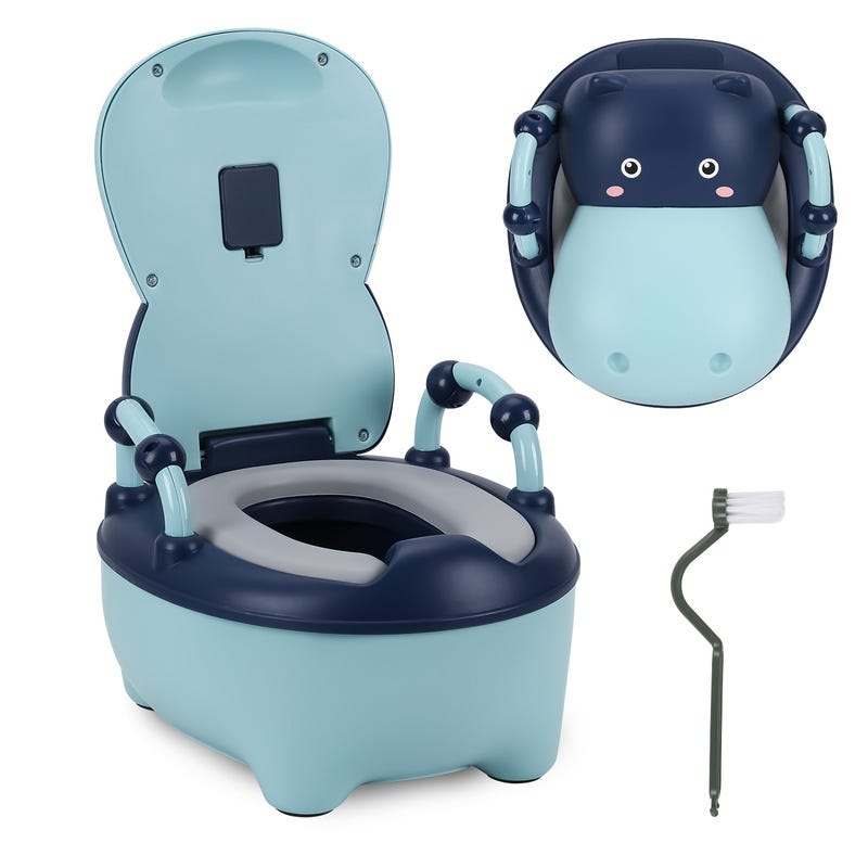 FreeON Pot bébé - Pot à pipi - Entraîneur de toilettes avec son - Toilettes  pour