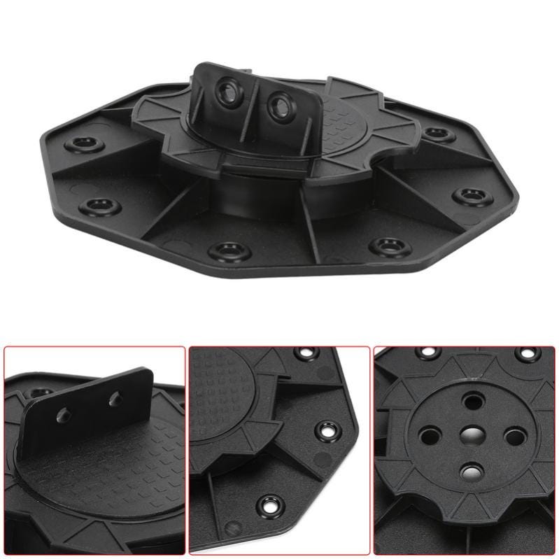 Blocco Timone Rimorchio Base Di Appoggio 70 Mm Per Collegamento Timone-telaio Rimorchio - Compatibile Con BPW E Altri Brand Ricambio Rimorchio Base Timone - Foto 7