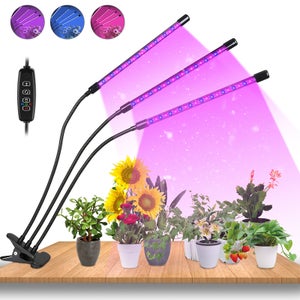 Lampe de croissance 45W lampe led horticole avec infrarouge IR lumières de  plantes à spectre