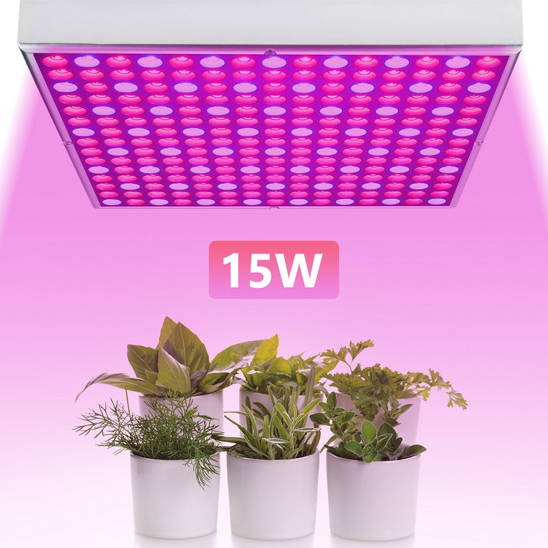 Lampade per Piante 15w Grow Led Coltivazione Indoor Idroponica