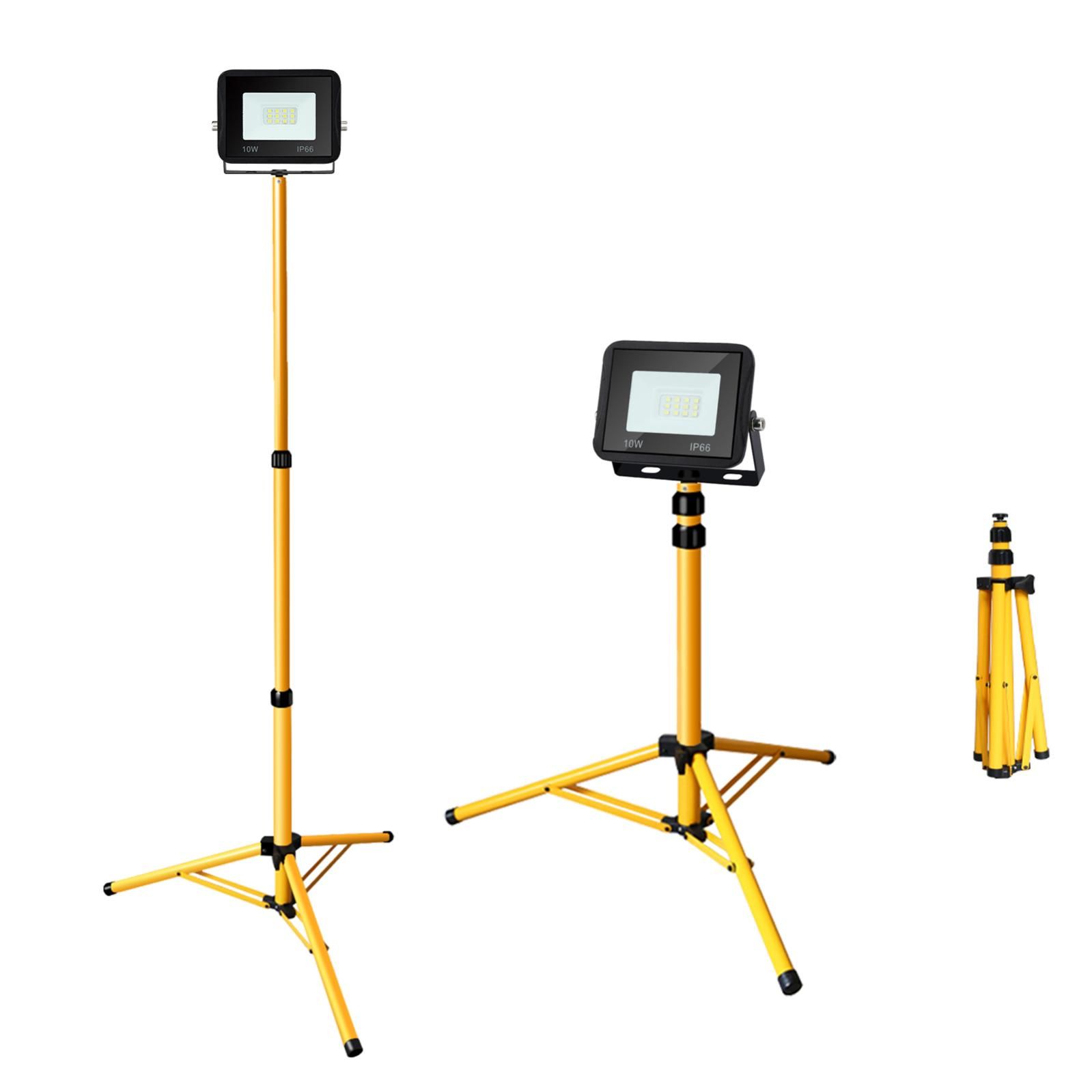 Foco led con trípode leroy merlin 2025