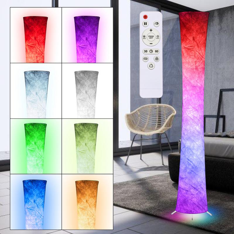 Lampada Da Terra A LED Lampada Da Terra LED Colorata Dimmerabile RGB Da 7w Colonna Luminosa Ad Angolo Con Luce Colorata 91278899 - Foto 2