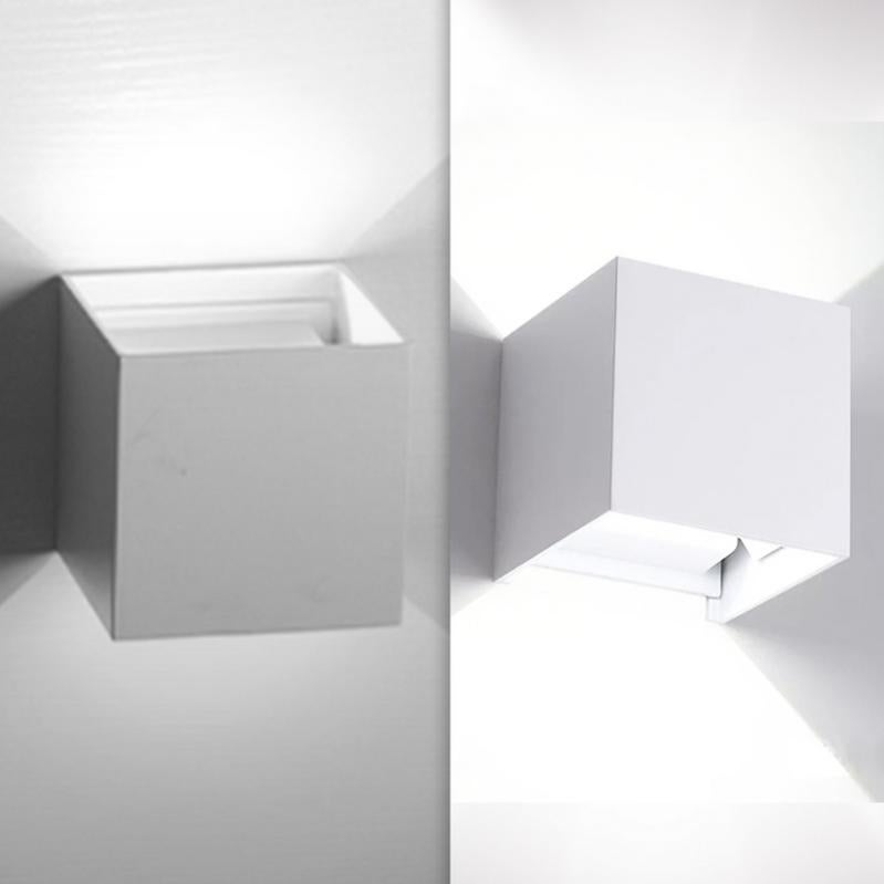 Applique LED ANKEY 8W IP65 – 6000K Bianco Freddo, 900 Lumen, Dimensioni 22x8x4.5 Cm, Impermeabile Per Esterno/Interno, Corpo In Alluminio, Facile Installazione