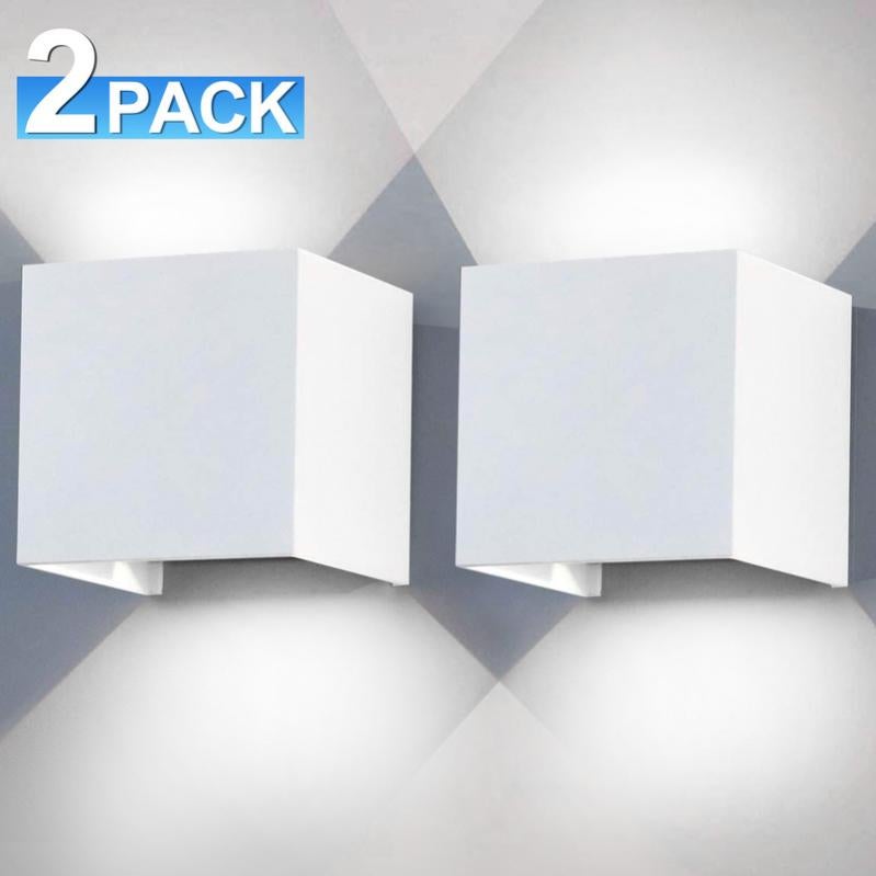 Lampada Da Parete LED Per Interni GOECO,lampada Da Parete Moderna Da 16 W 3000k Luce Calda Acrilico Adatto Per Camere Da Letto Soggiorni E Corridoi 89721832