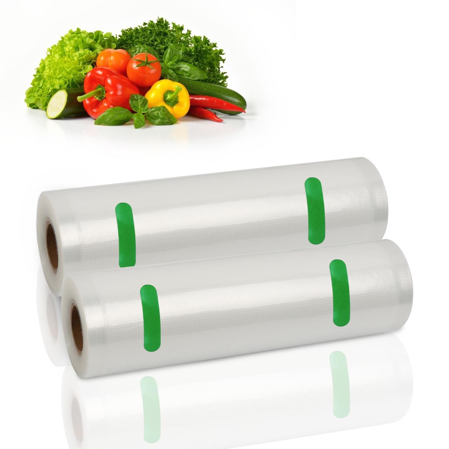 2x rouleaux sous vide sacs sous vide Rouleau de film 20 x 600