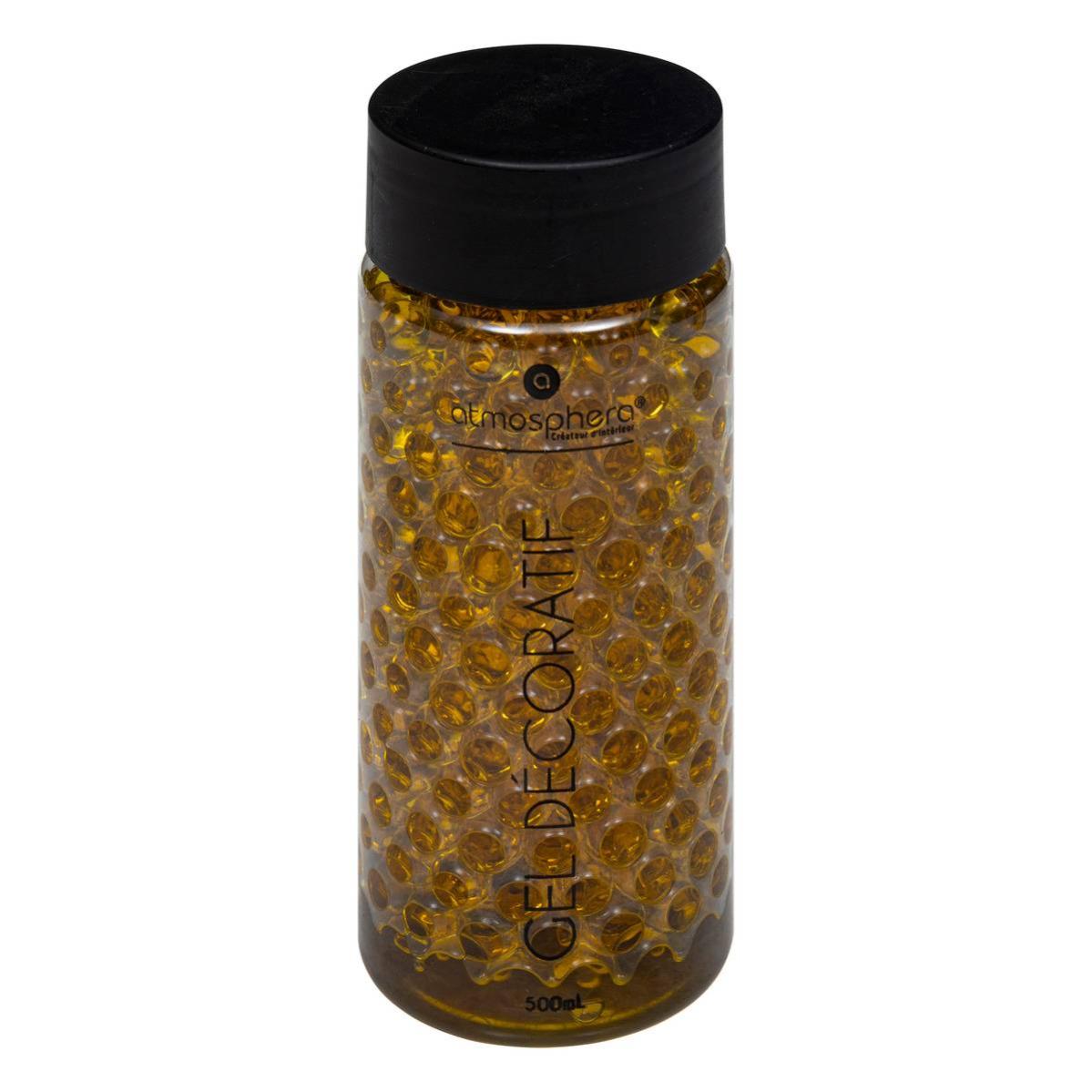Gel pour vase "Crystal" jaune ocre 500ml Atmosphera créateur d