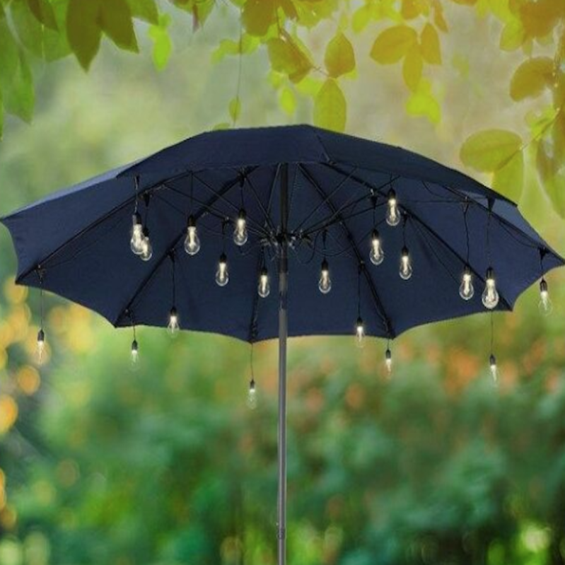 Parapluie Réflecteur Photo 84cm POLAM-FOTO - Noir/Argent - 2 Pièces - Pour Studio Professionnel
