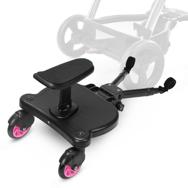 Marche pied sale poussette avec assise