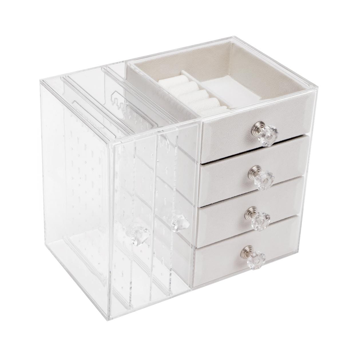 Cassetto Sotto Scrivania 2 Pezzi Organizzatore Di Stoccaggio Auto Adesivo Nascosto Per Ufficio - Foto 9