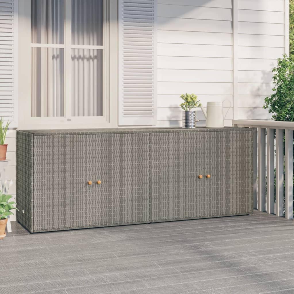 Armadio Grigio Cemento 82,5x51,5x180 cm in Legno Multistrato vidaXL
