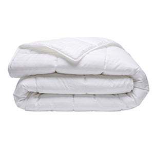 Couette très chaude 240x260 blanc en polyester 450 g/m2 HOSTA