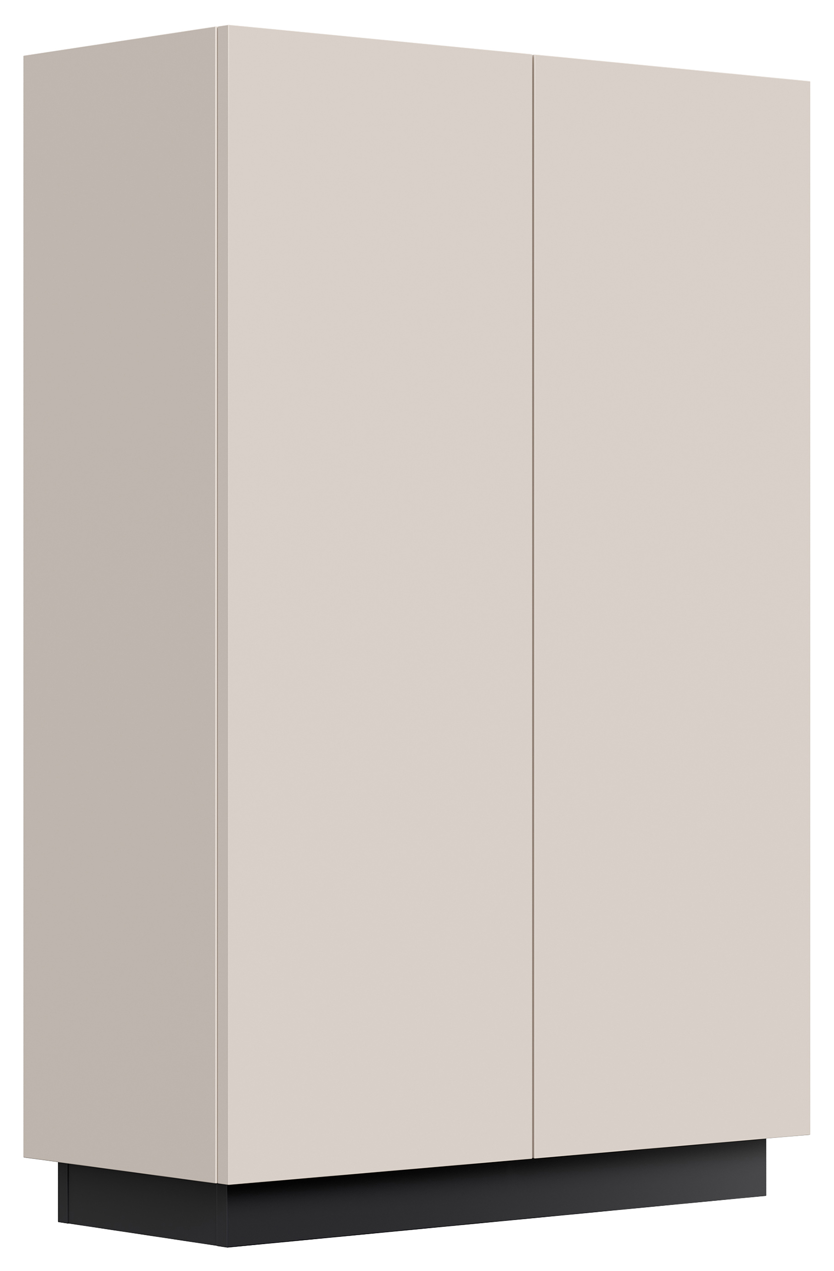 Meuble à chaussures AliusM 2 portes 18 paires Cremegraphite Leroy