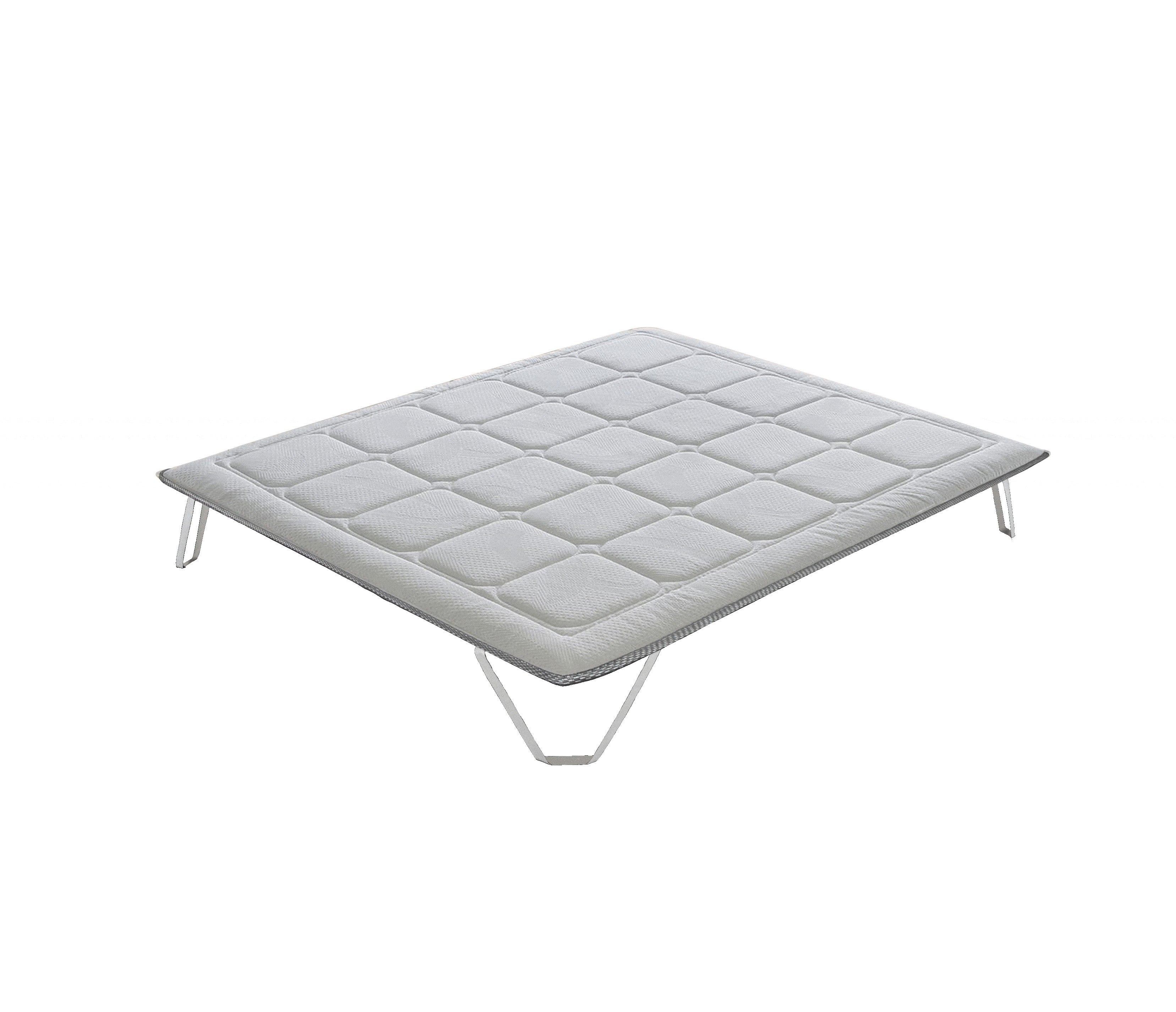 Topper sobrecolchon royal de 135 x 180 para cama 135 con visco gel y acolchado de espuma