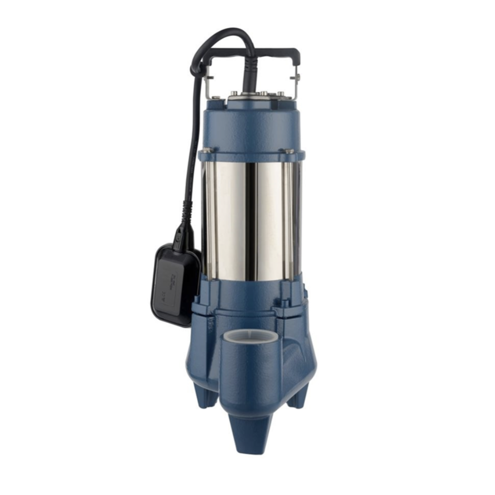 Pompa Sommergibile Per Acqua Sporca 8000 L/h - 400W, Con Interruttore A Galleggiante, Max Particelle 35 Mm