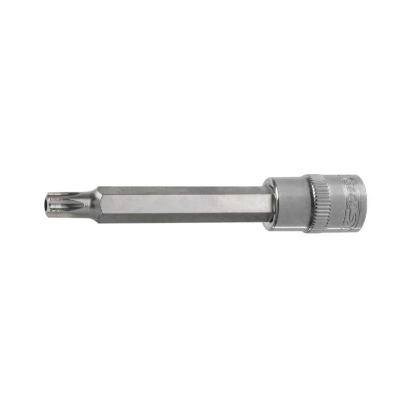 Douille Tournevis TORX T30 KING TONY 402730 – Carré 1/2", Longueur 60mm, Acier Chrome Vanadium | Pour Visserie Sécurité