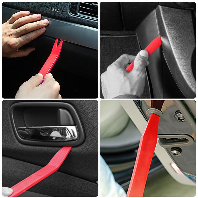 ▻ Démonter une baguette de protection de portière de voiture - retirer les  clips de porte facilement 