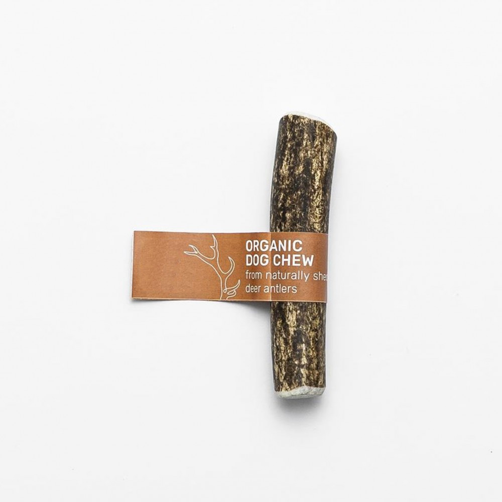 Jaja Bois de cerf pour chien naturel fendu à mâcher, 10cm Leroy Merlin