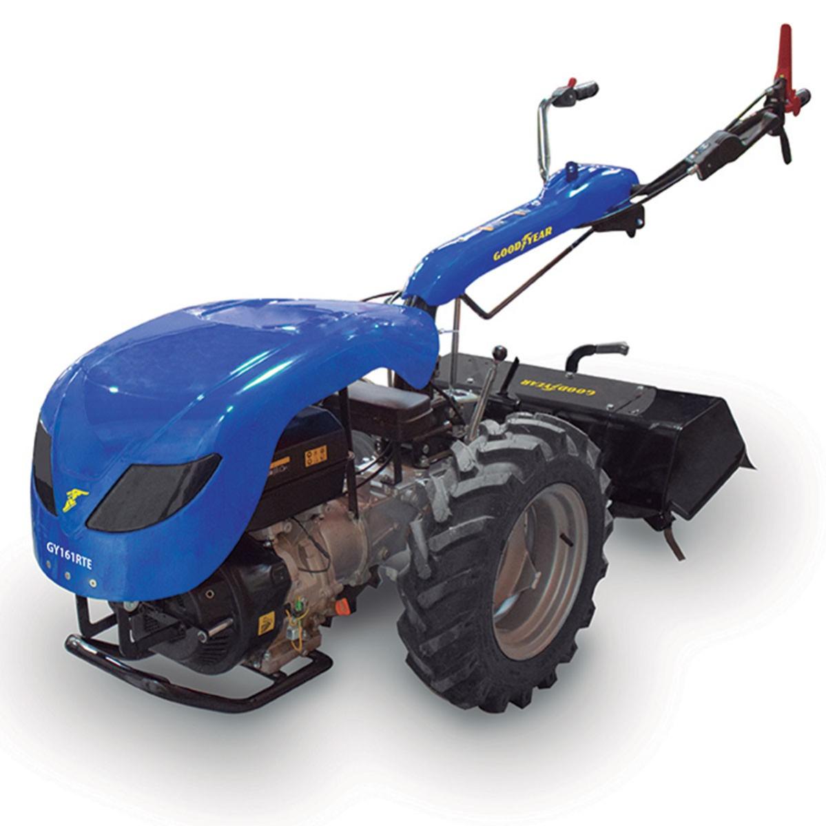 Motoculteur Thermique KayEsampra 52CC - 2 Temps - Largeur 28 Cm - Moteur 1.9KW - Jardin