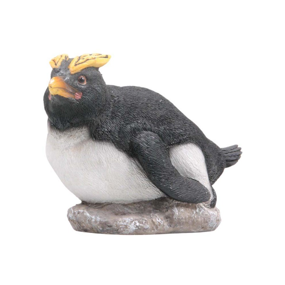 Pingouin huppé en résine Glisse Farmwood Animals
