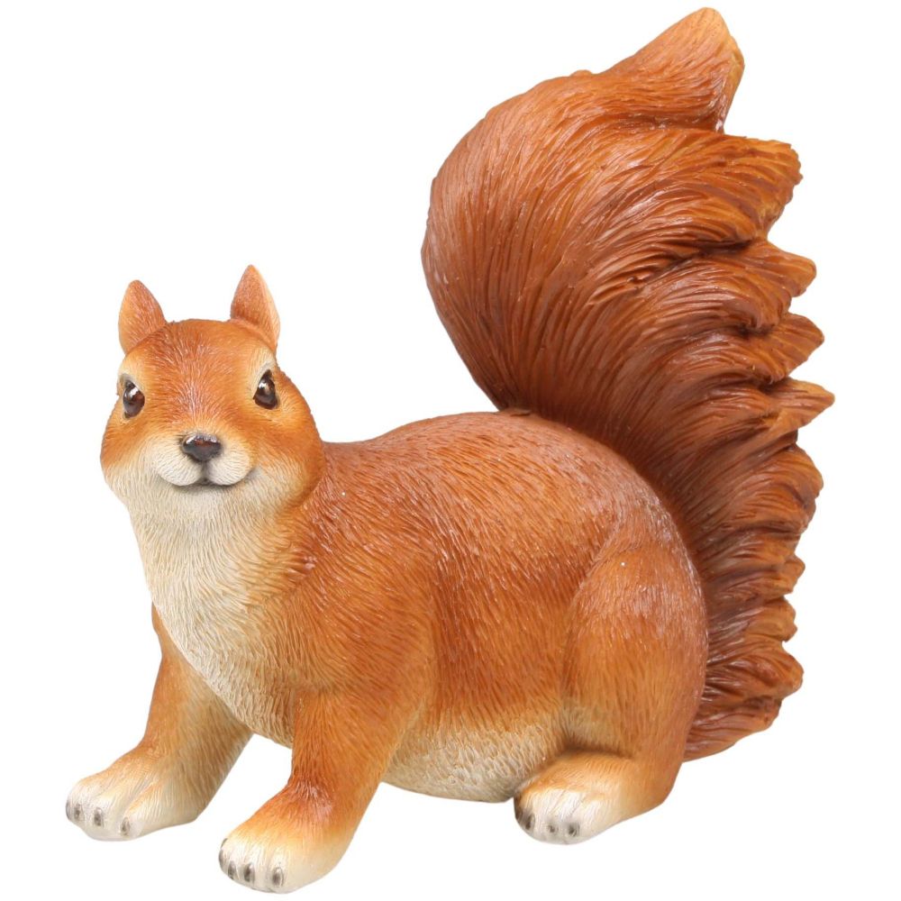 Divertida ardilla de resina con 4 patas Leroy Merlin