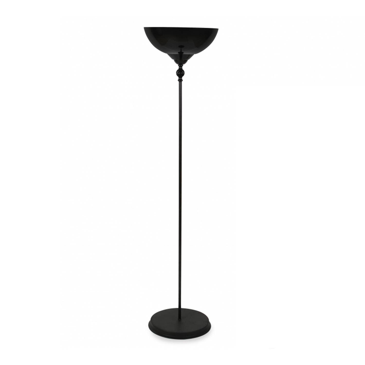 Lampadaire uplight orientable Tædo 140cm Métal Noir Leroy Merlin