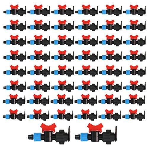 Robinet d'arrêt plat sur ruban d'irrigation goutte à goutte de 16 mm., Offre exclusive