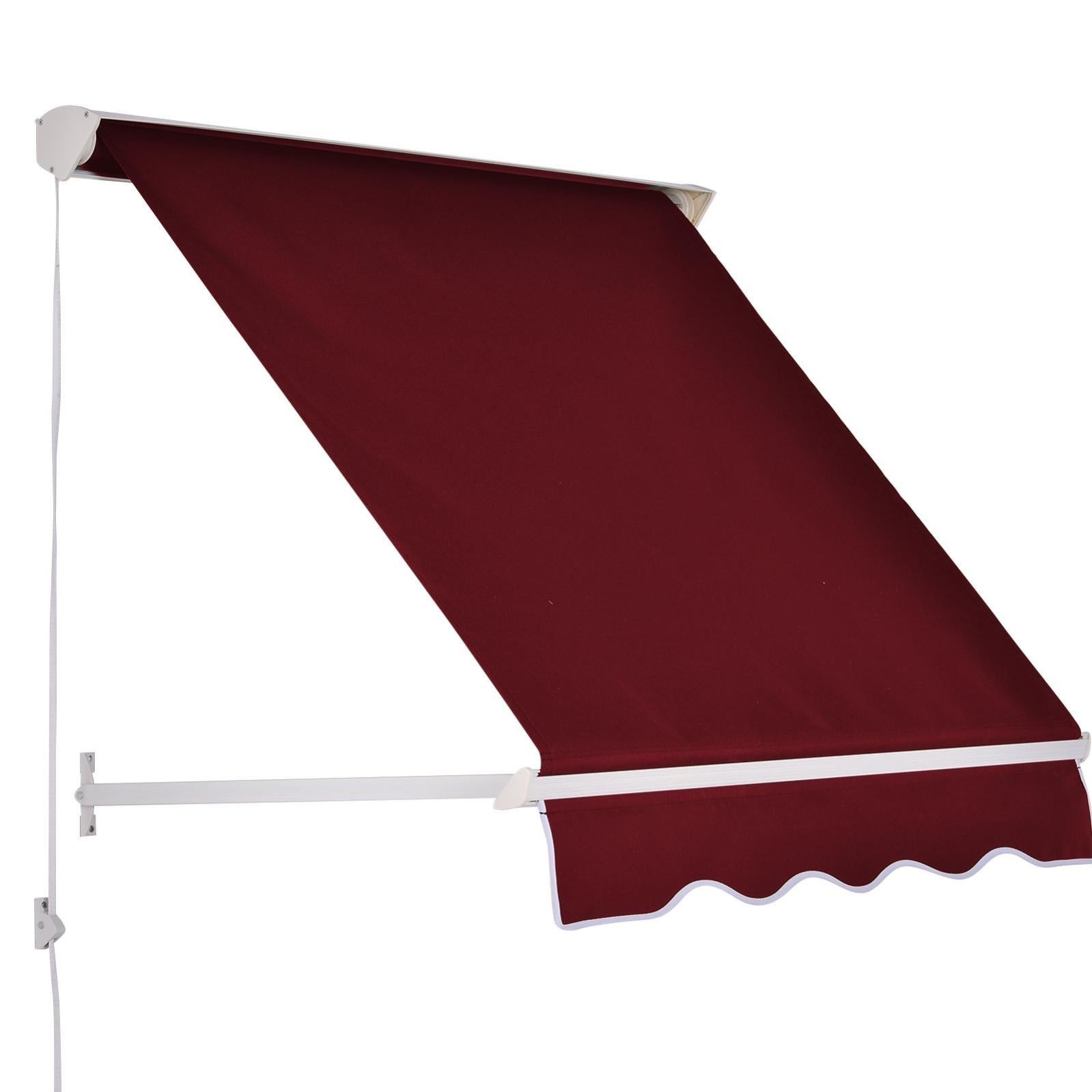 Tenda semi-filtrante Sandra rosso occhielli 140x280 cm | Leroy Merlin