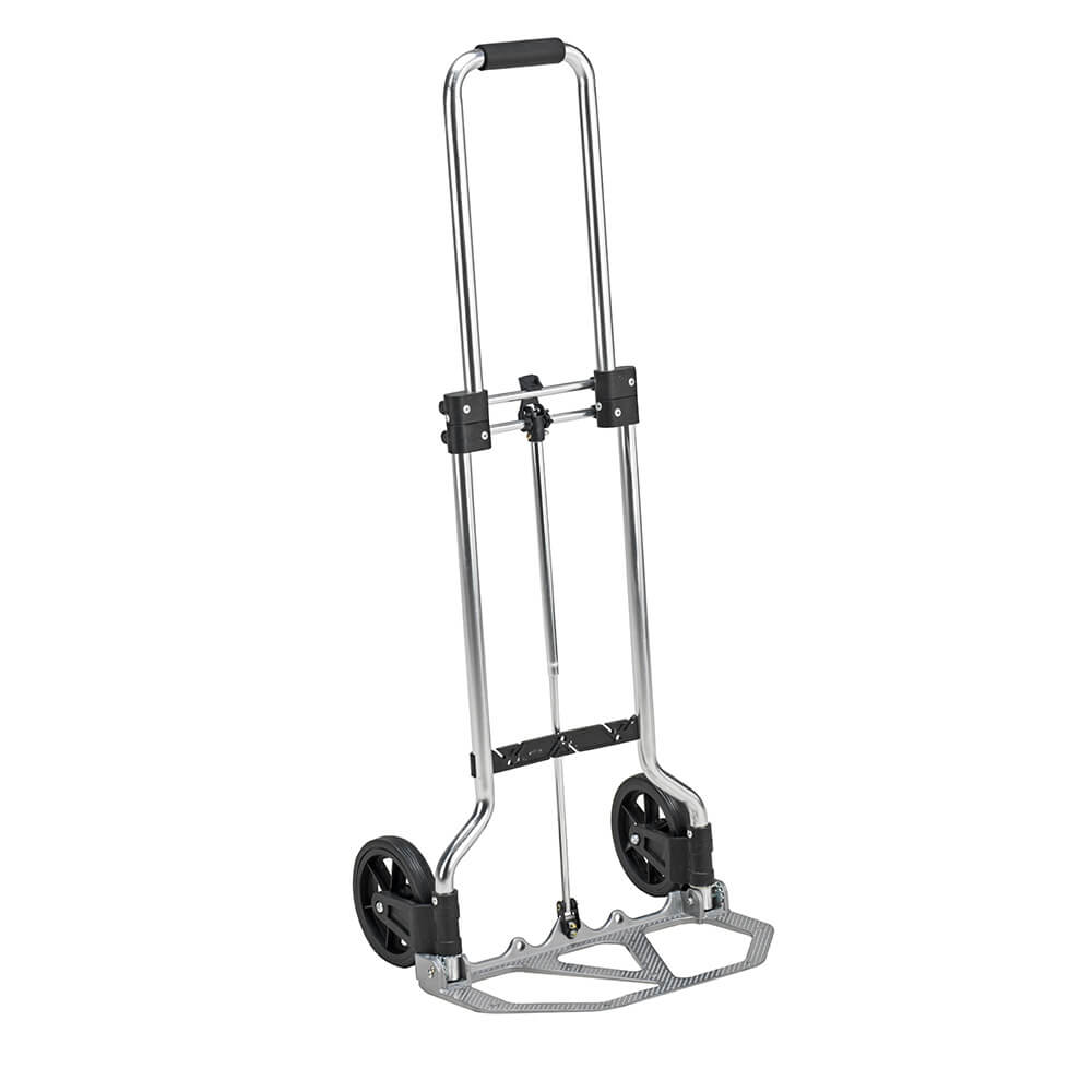 Carrello Pieghevole Montascale A Mano In Alluminio Carico Per Spesa  Cuscinetti Antiscivolo Portapacchi 80 Kg Carrellino 6 Ruote 2 corde  100x46x45 Cm