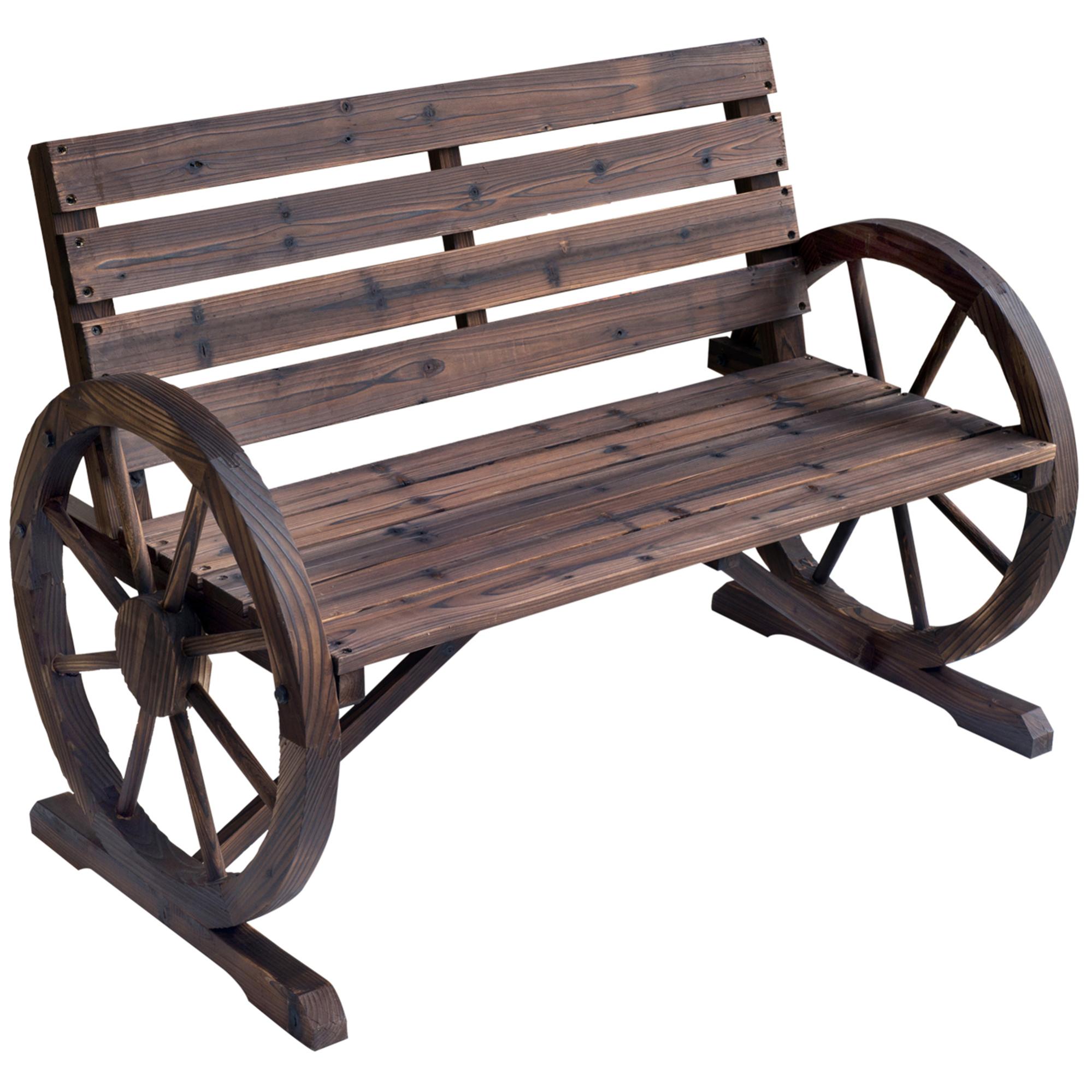 Panca Da Giardino In Legno Di Pino E Alluminio, 160 Cm, Colore Rovere Chiaro, Seduta 42 Cm, Gambe Antiruggine - 4
