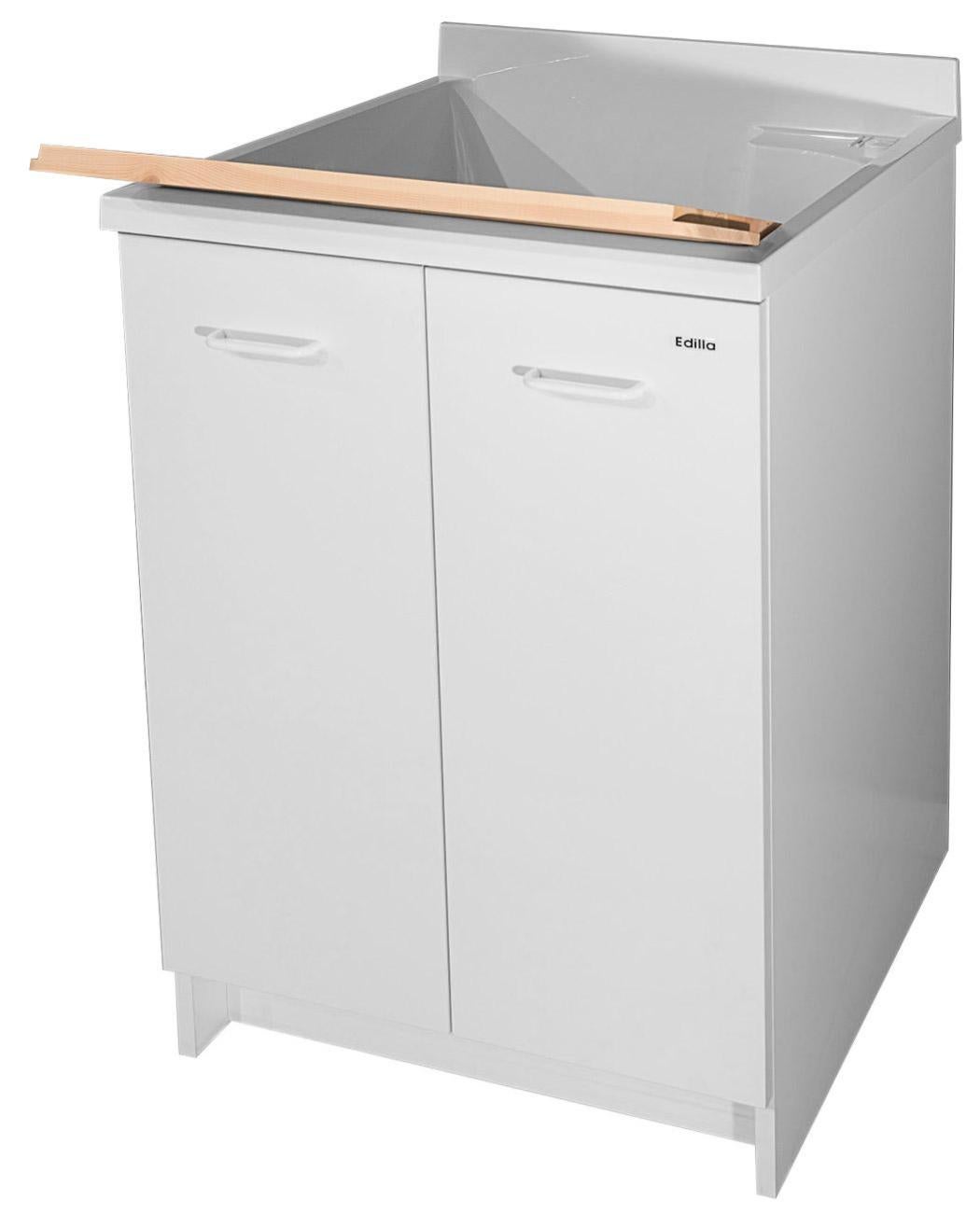 Mobile Lavatoio 60x50x85cm 2 Ante Asse In Legno Montegrappa Marella