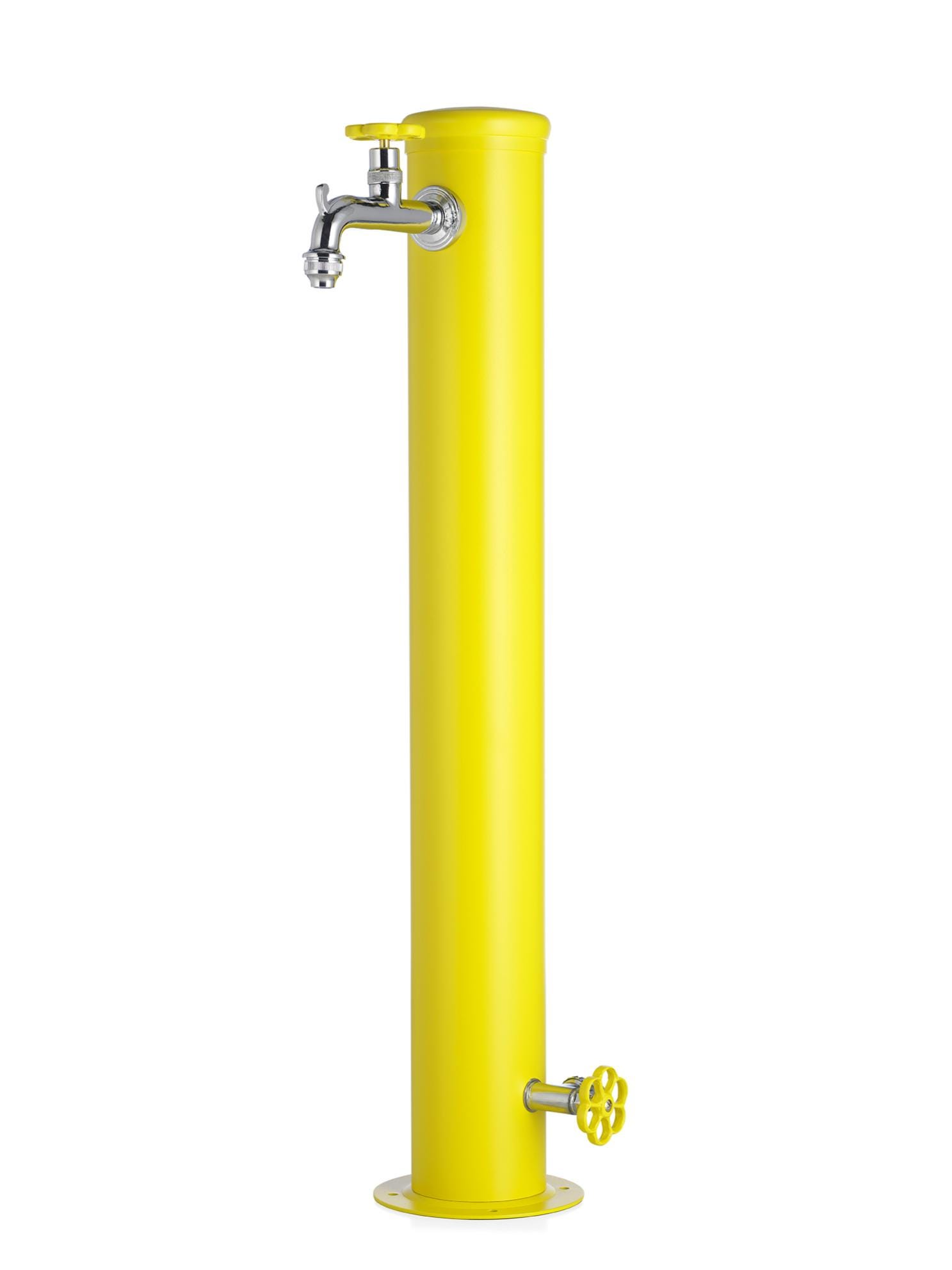 Fontana Da Giardino BelFer 42QRR | Acciaio Alluminio | Doppio Rubinetto Ottone | Porta Gomma | Made In Italy - Foto 9