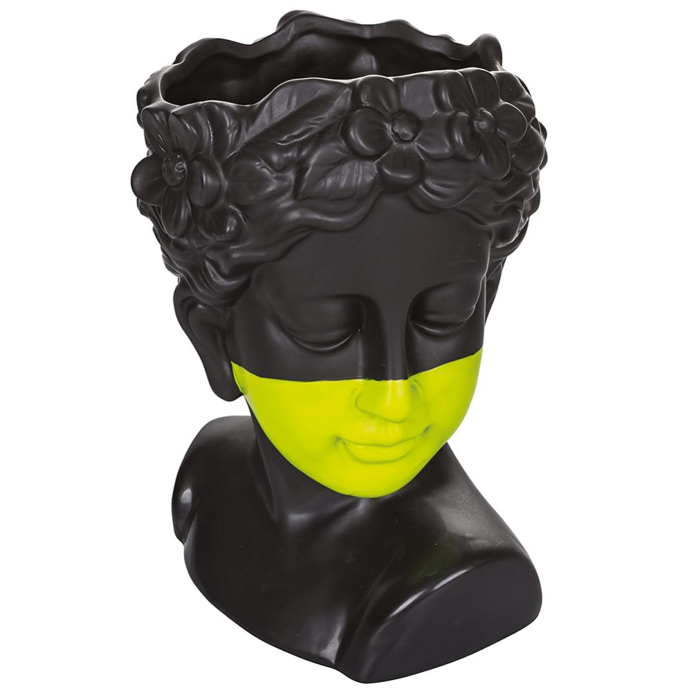 Vaso a Forma di Viso 15x14x22