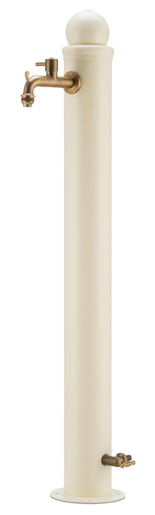 Fontana Da Giardino Con Doppio Rubinetto - Colore Antracite, Acciaio-Alluminio, Con Gancio Porta Tubo - Foto 11