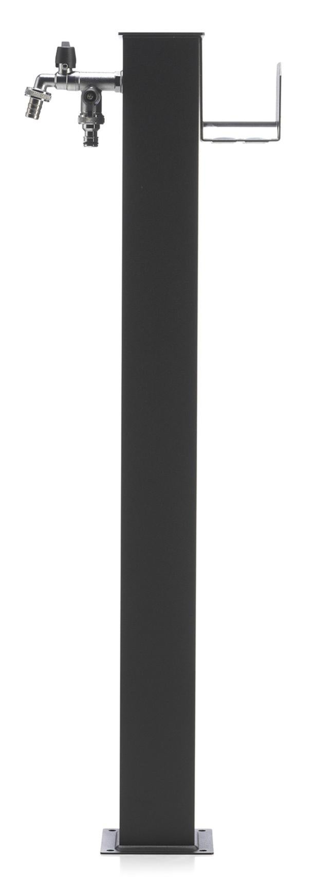 Rubinetto Laterale Belfer Con Ghiera Colorata RUB/014 – Base Cromo, Attacco 1/2” Maschio, Ottone