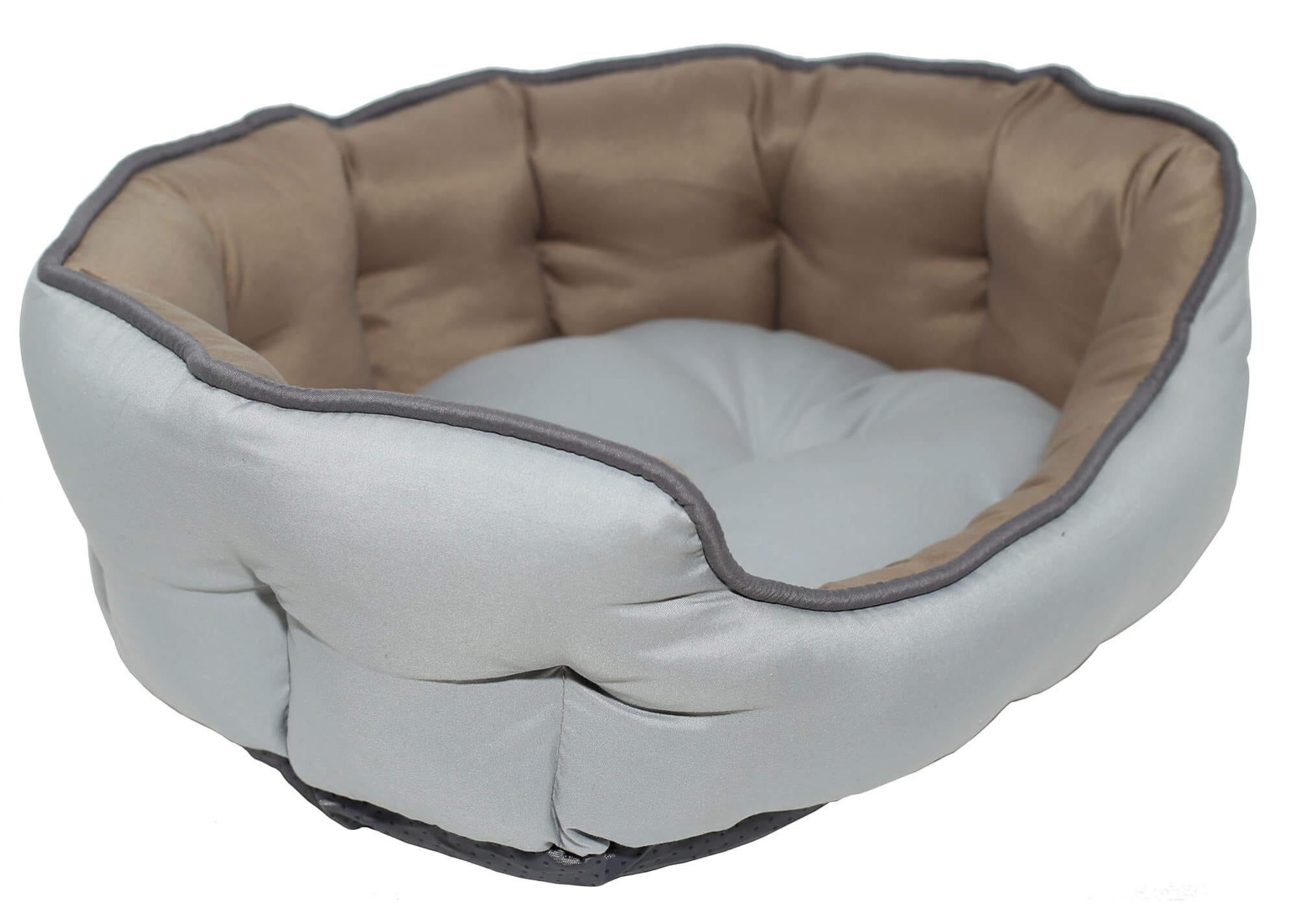Cuccia Per Cani E Gatti XL 96x62cm - Rivestimento Rimovibile, Cuscino Spesso, Colore Cenere - Foto 3