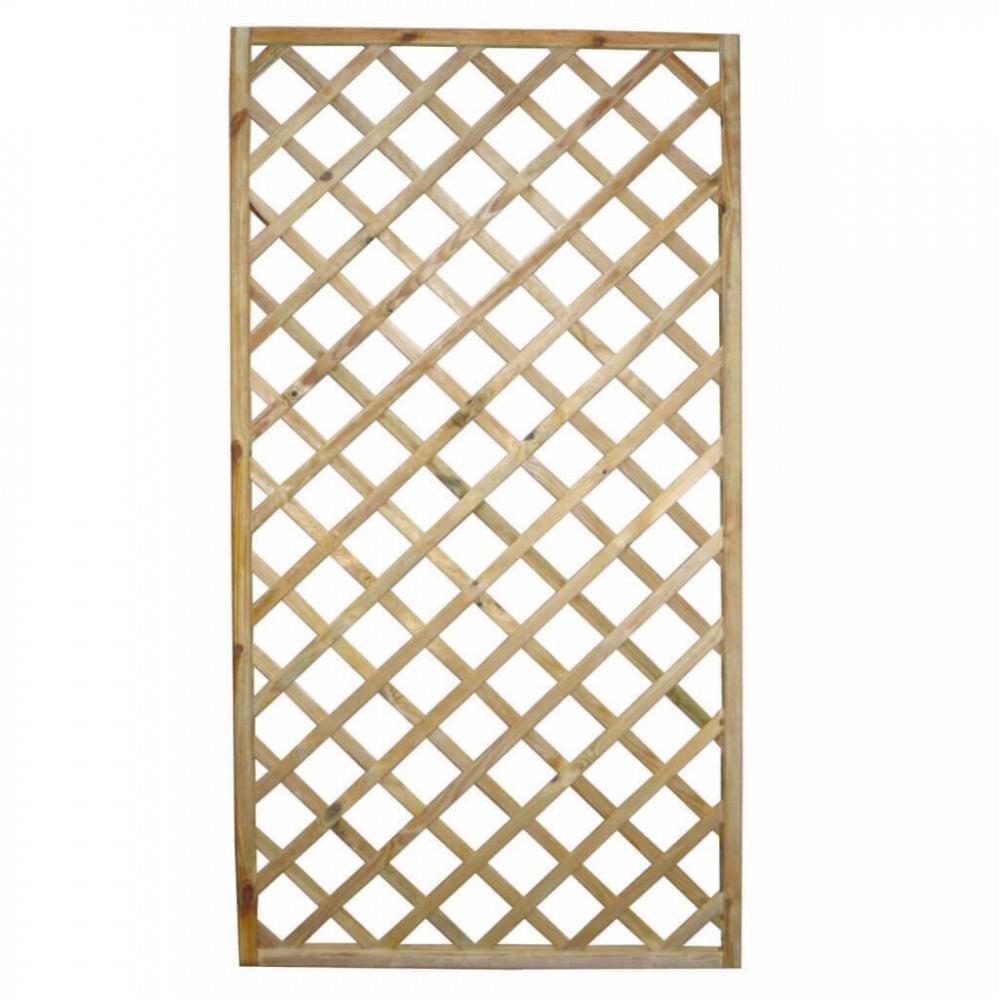 Traliccio estensibile in salice naturale L 120 x H 180 cm , spessore 8