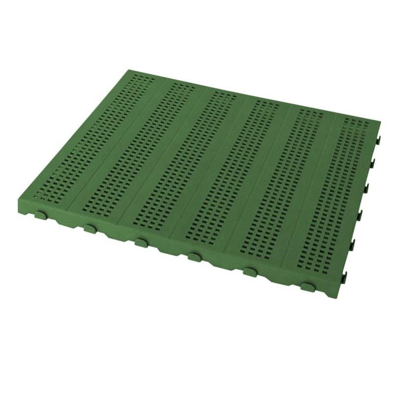 Piastrelle Forate In Plastica Per Esterno E Giardino 60x60 Cm – Confezione Da 4 (1,5 Mq), Colore Verde