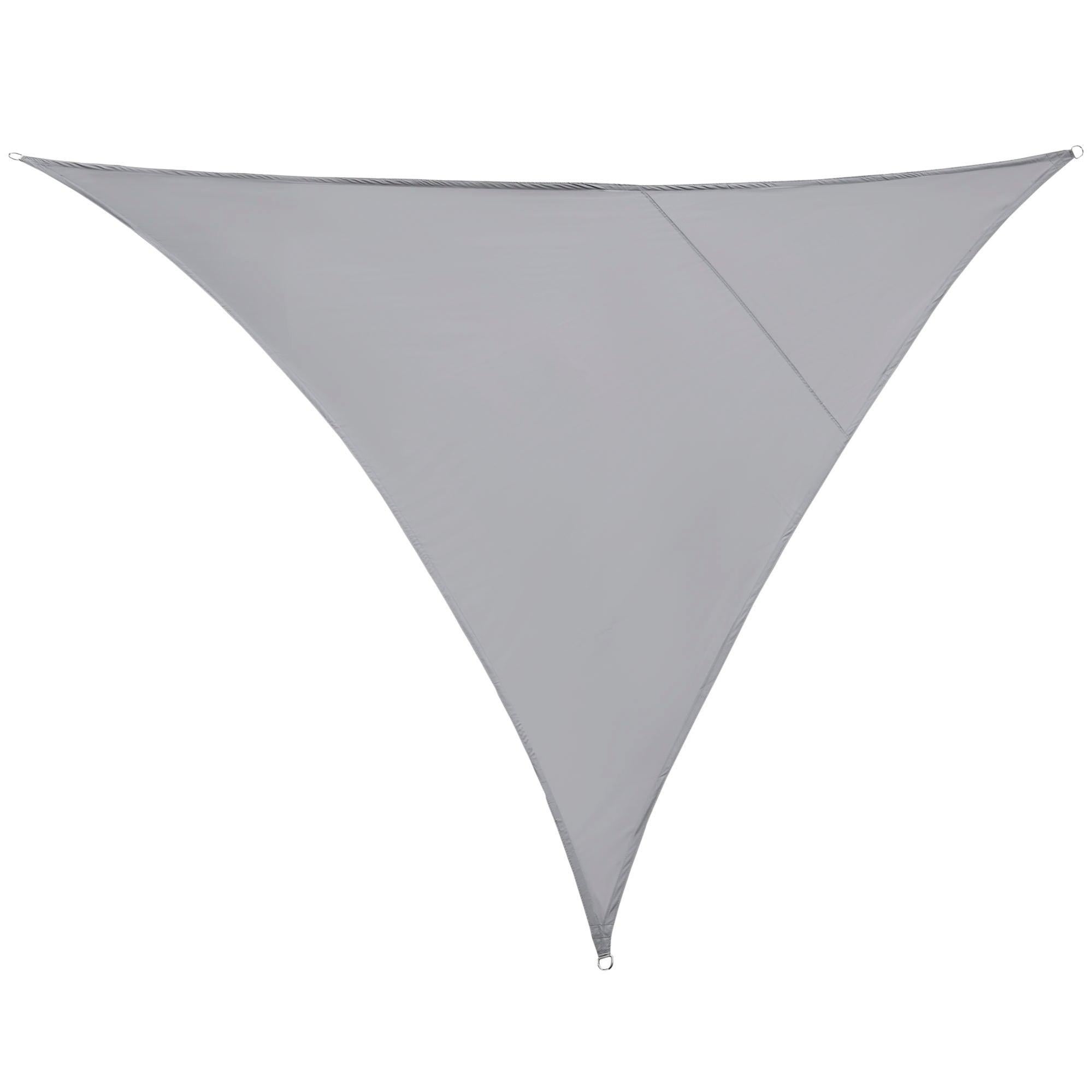 Vela Ombreggiante Rettangolare Grigia Windscreen4less, Misura Da 20 A 48 Piedi, In Polietilene 260 GSM. Protezione UV Fino Al 98% Per Giardino E Piscina.