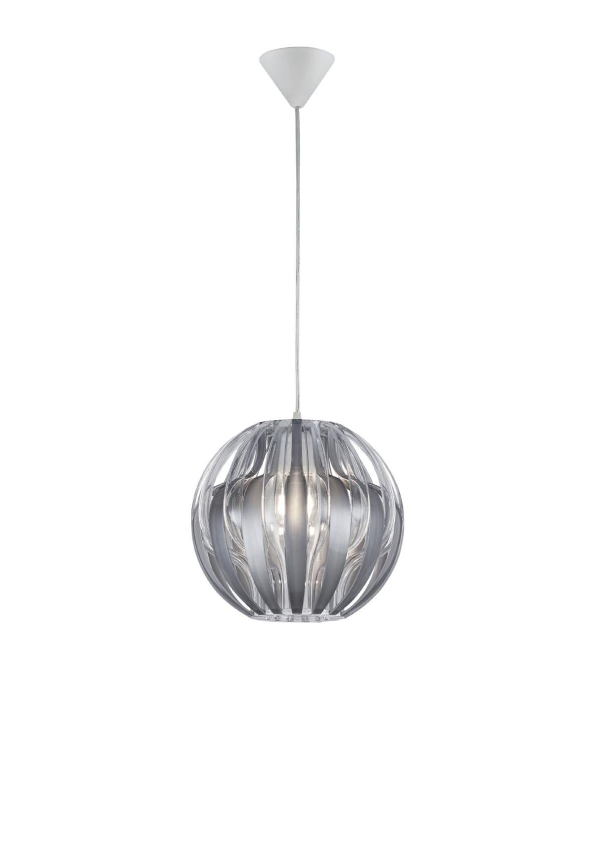 KCO Lighting globo moderno Lampada a sospensione in vetro al mercurio
