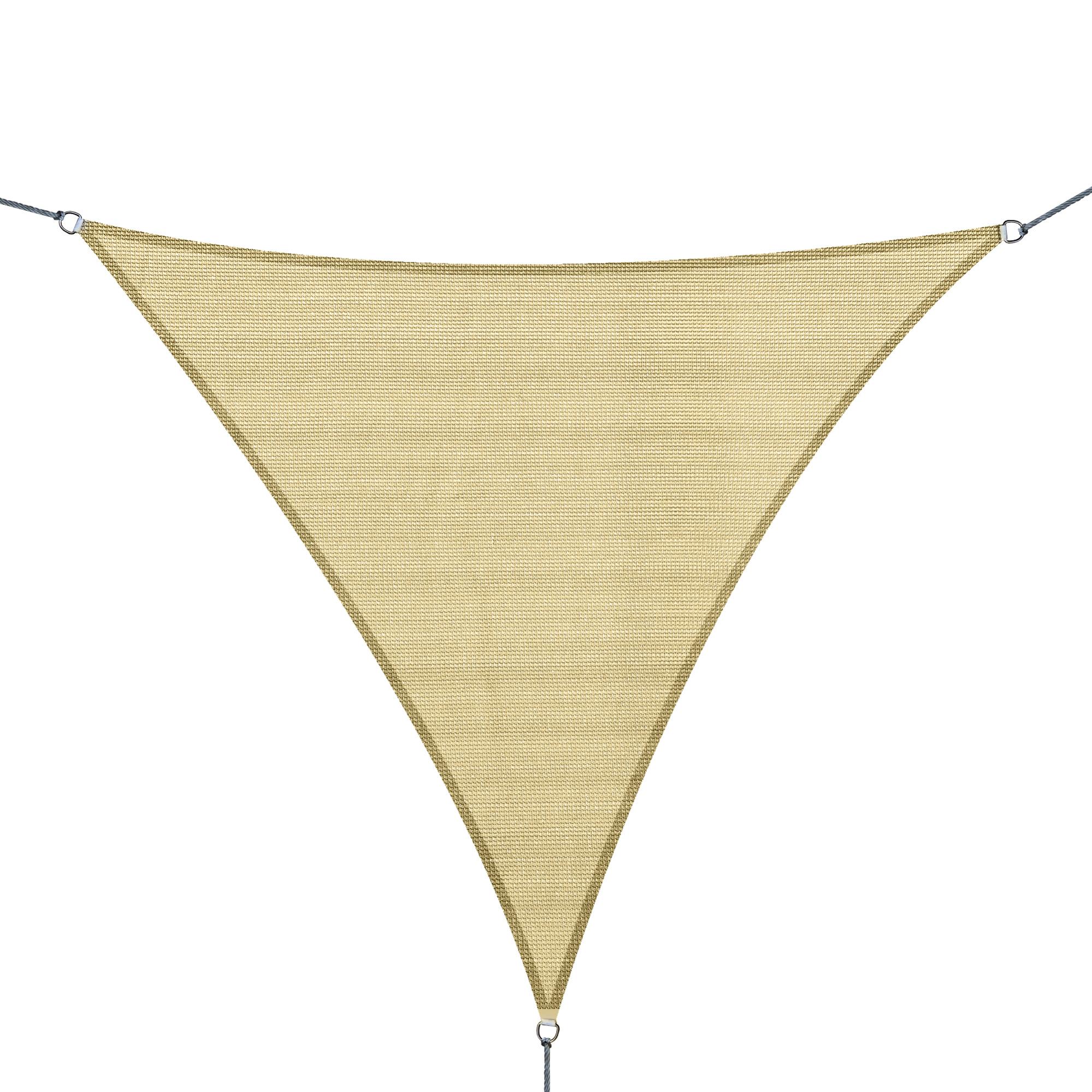 Vela Ombreggiante Rettangolare Impermeabile 2x10m | Tenda Parasole Con Corda In Nylon | Copertura UV Per Giardino, Terrazzo E Piscina | Bianco - 3