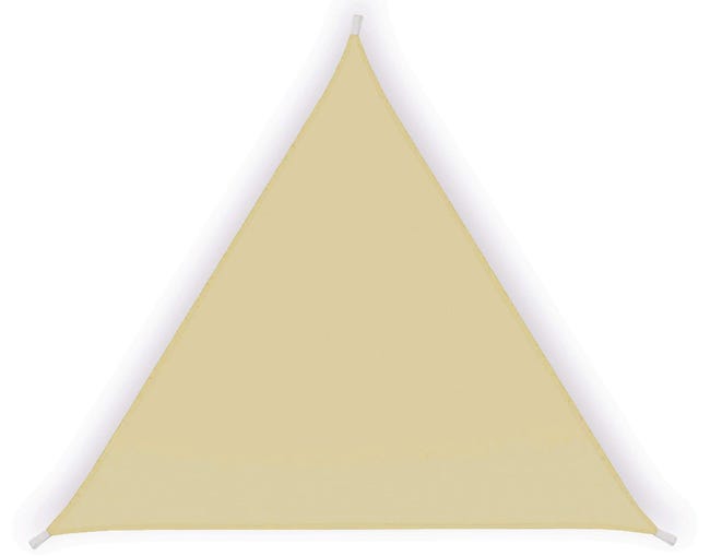 Confine VELA OMBREGGIANTE TRIANGOLARE Col. Bianco Mt. 5x5x5 - Foto 9