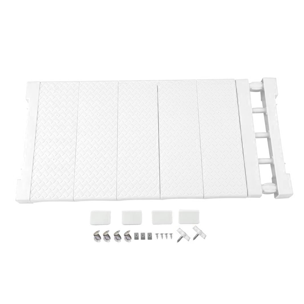 Mensola Estensibile Per Armadio - Regolabile Da 30 A 40cm, Con Ripiano O Appendiabiti, Larghezza 35cm - Foto 9