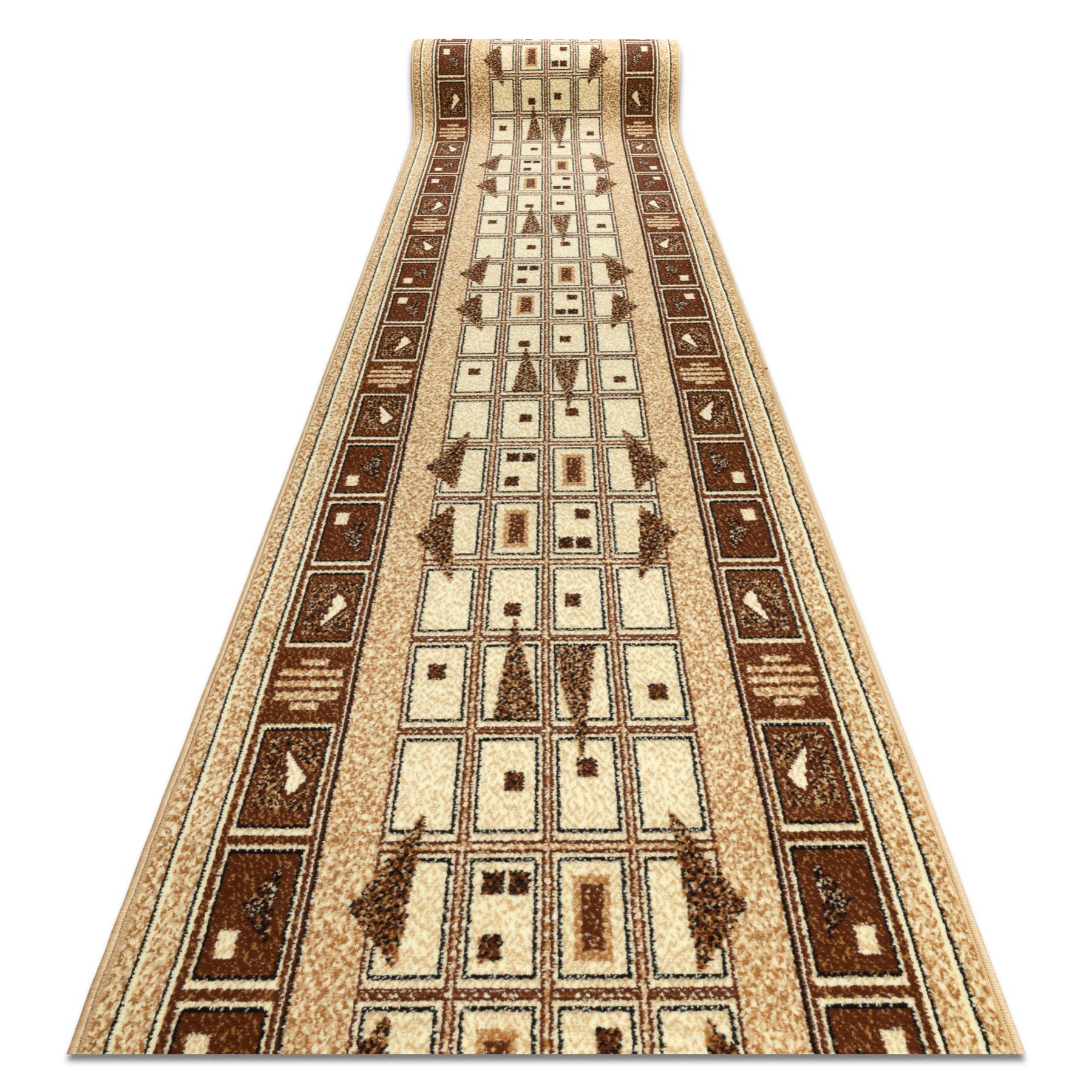 Alfombra de pasillo bcf jetta dzeta beige 150 cm 150x310 cm