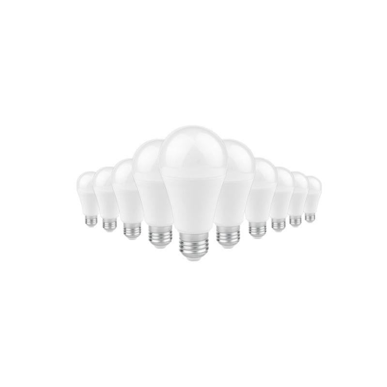 Lot de 10 Ampoules LED E27 9W 4000K Blanc Neutre WOLTZ Leroy Merlin