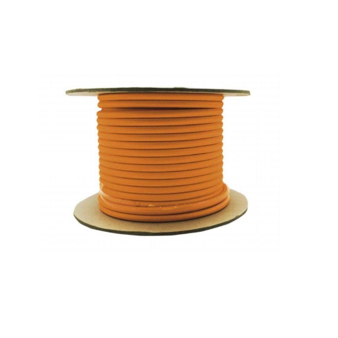 Cavo Elettrico Tondo Rotondo Rivestito In Tessuto Colorato Rosso 10 Metri 3x0,75 Per Lampadari, Lampade, Abat Jour, Design. Made In Italy - Foto 11