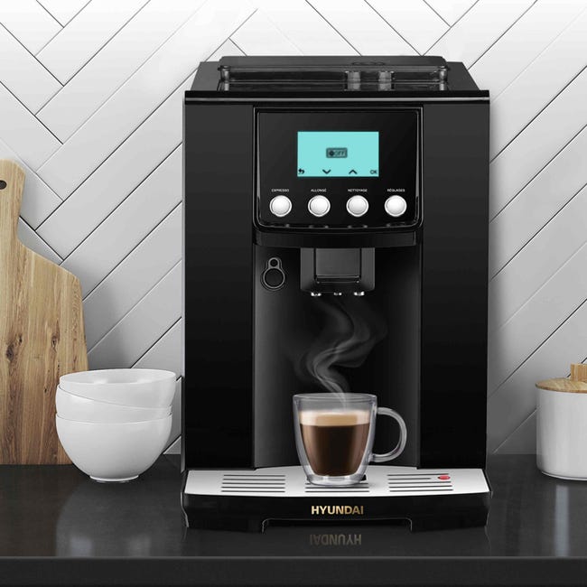 Machine à expresso avec écran et broyeur pour Café en grains et