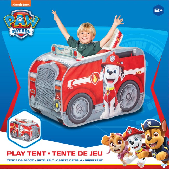 Tente de jeux Pat Patrouille camion de police - chase  Tente de jeux sur  Tentes de jeux et cabanes pour r enfant sur Déco de Héros