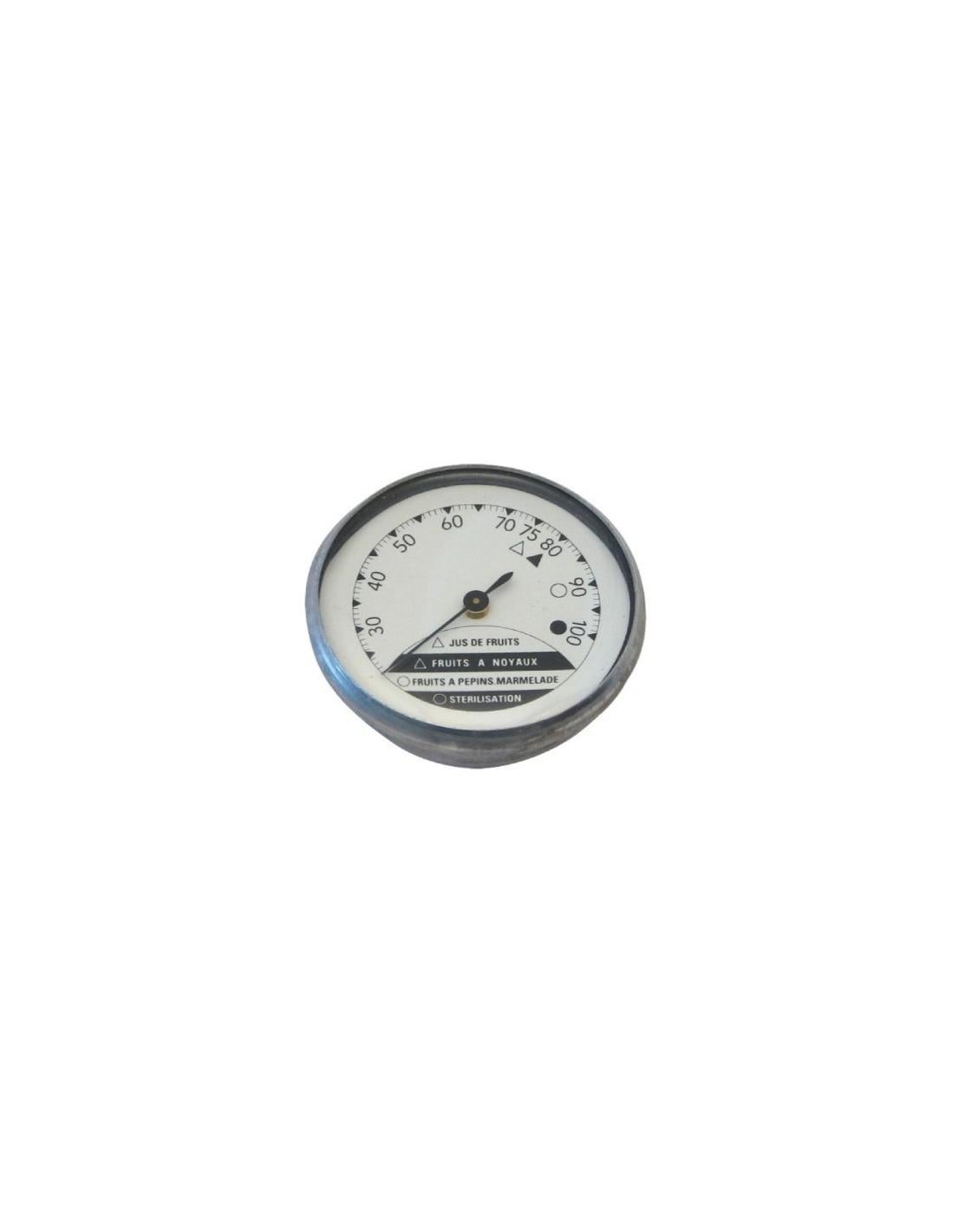 Thermomètre à Cadran Pour Stérilisateur LE PRATIQUE - 5/11/24 Bocaux - Neuf